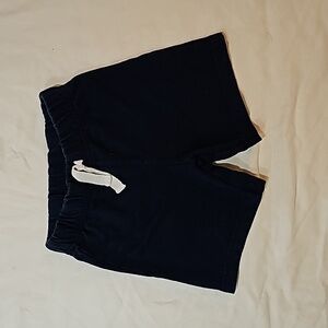 &5 NAVY BLUE toddler elastic waist shorts